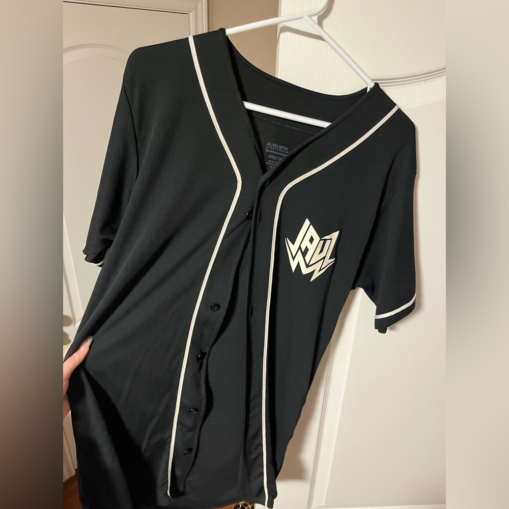 Y2k Cute Black Jersey